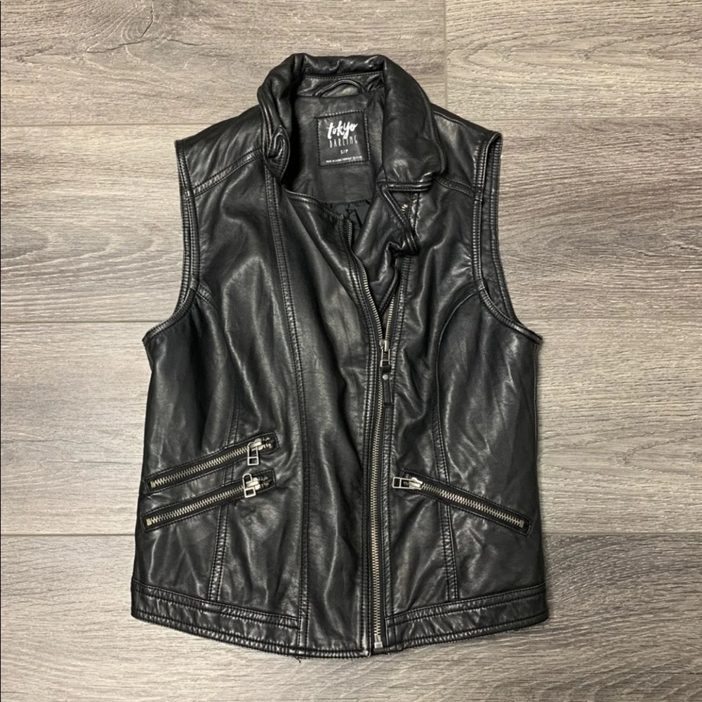 Leather Vest